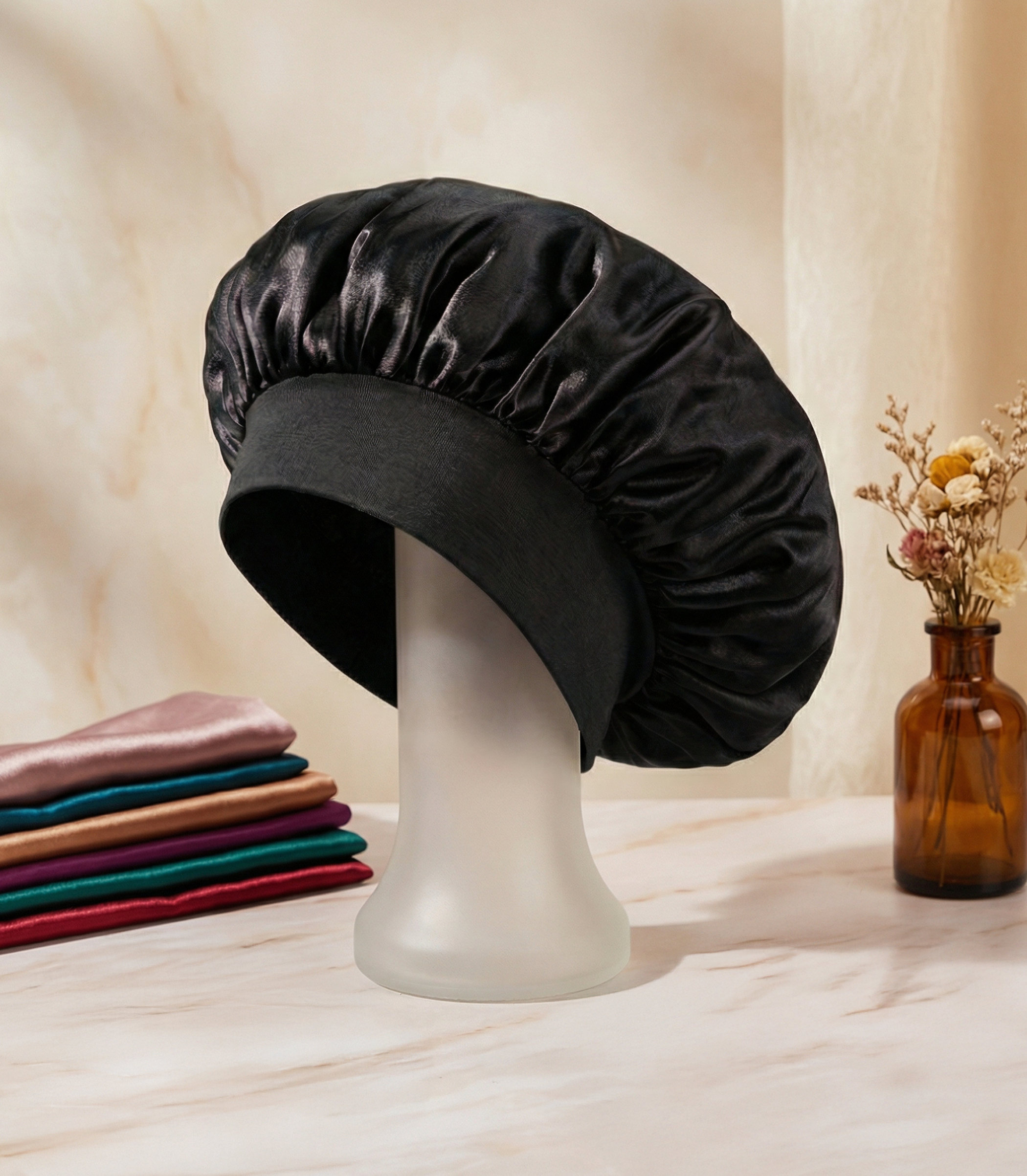Calma Satin Sleep Bonnet