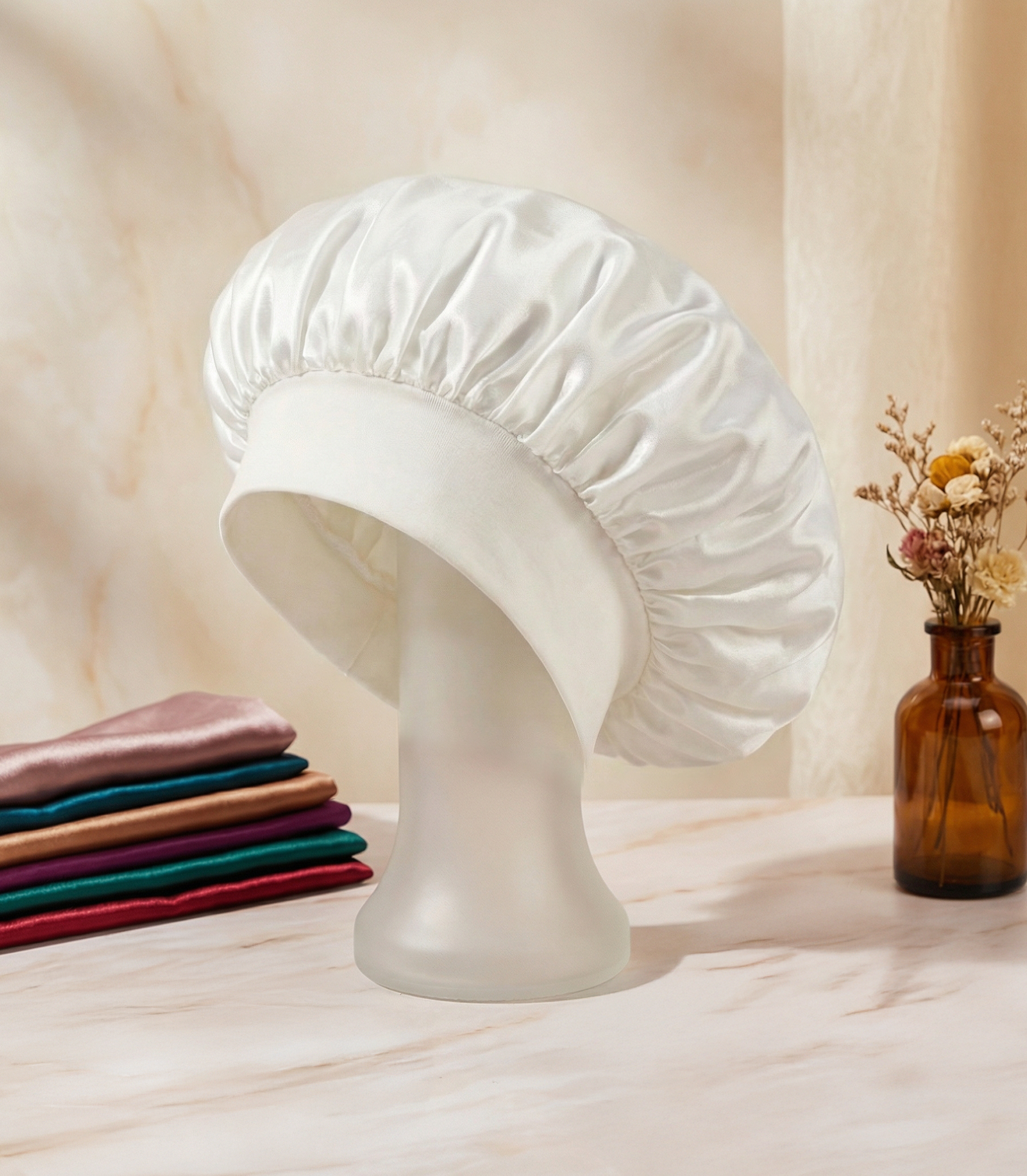 Calma Satin Sleep Bonnet